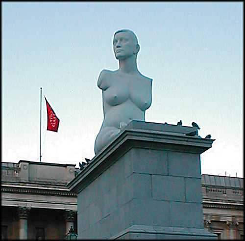 The new Statue