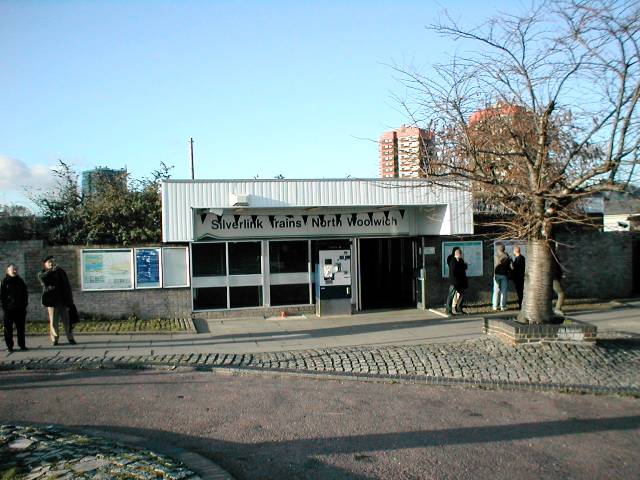 North Woolwich station front