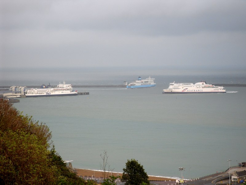 cross channel ferries from the Western Heights