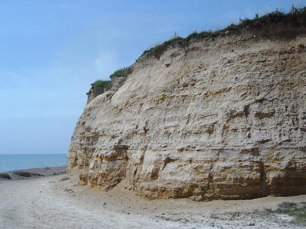 The cliffs