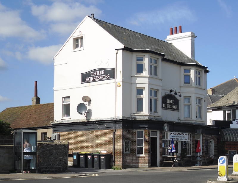 The Three Horseshoes pub