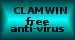 Clamwin free antivirus for Windows