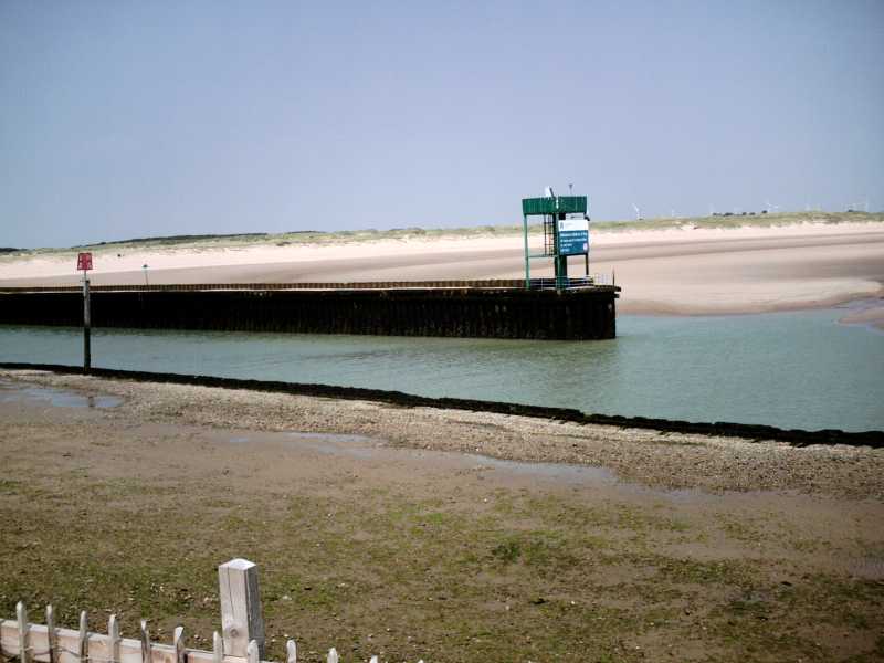 Camber Sands at low tide