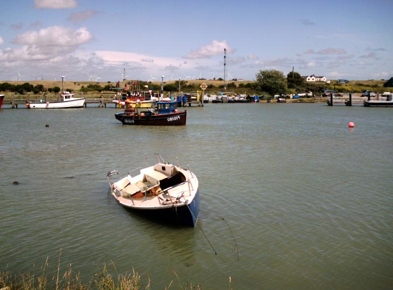 Rye Harbour at high tide