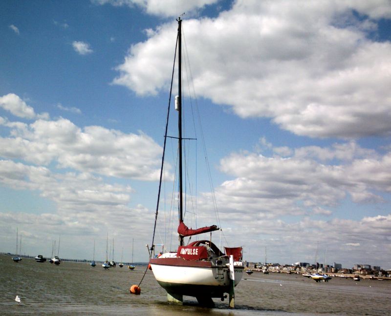 Another boat near Thorpe Bay