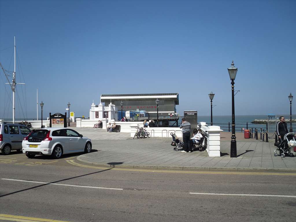 Herne Bay pier entrance