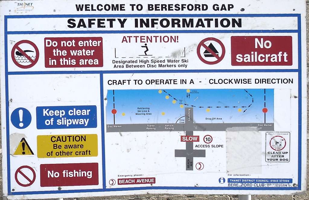 Beresford Gap sign