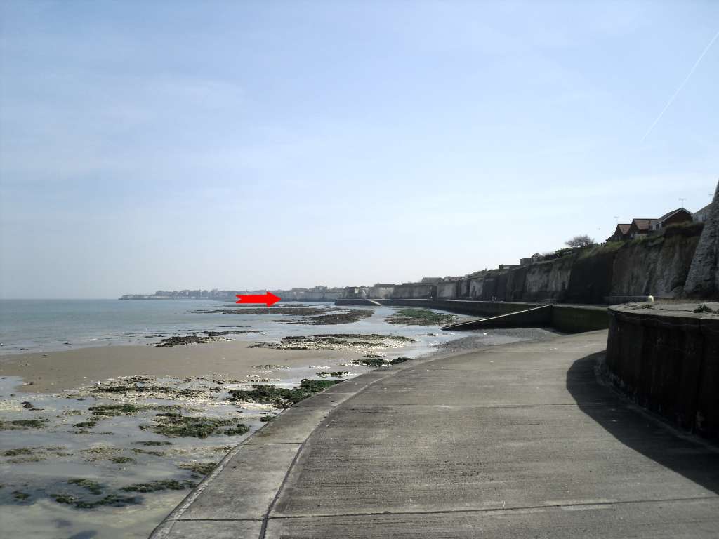 view towards Margate