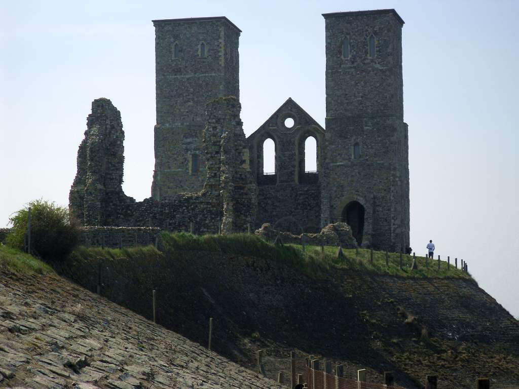 Ruined church at Reculver