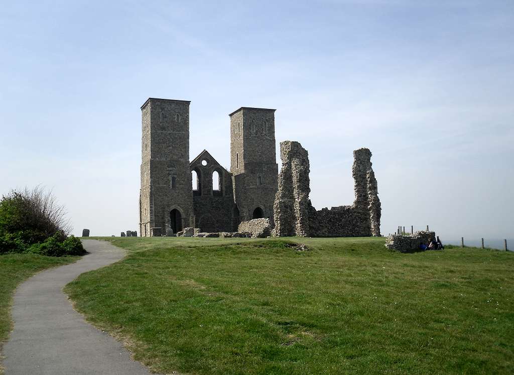 Ruined church at Reculver