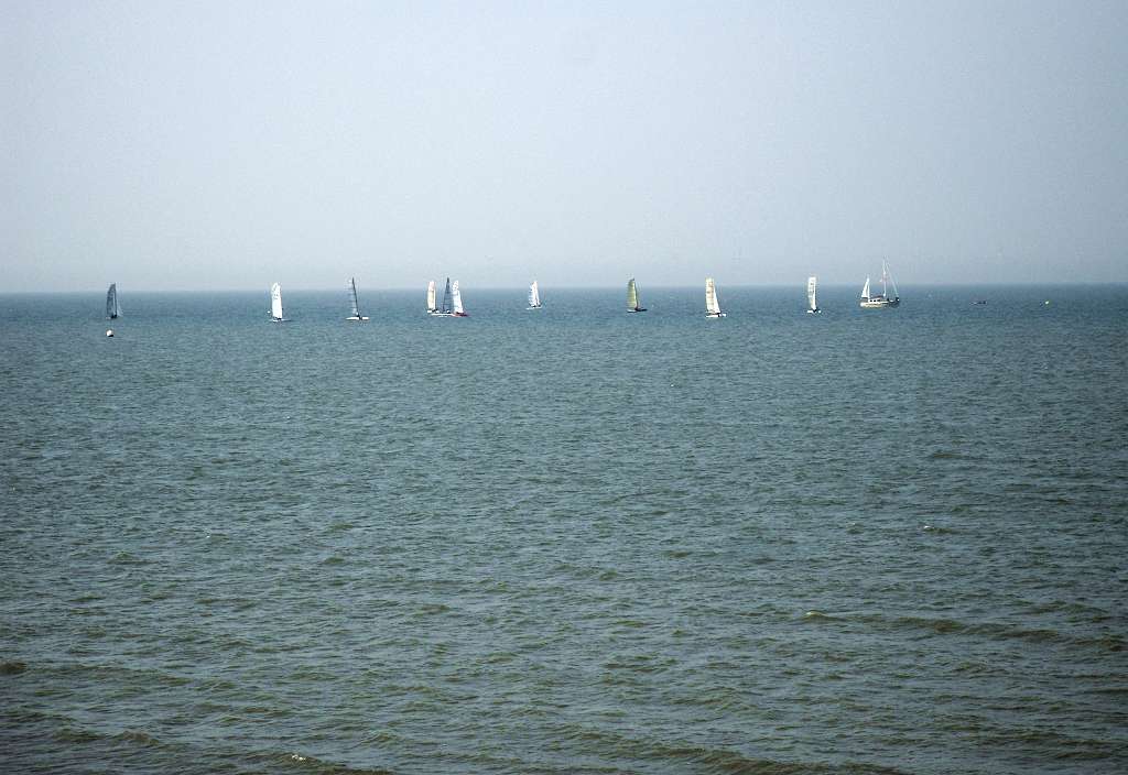 sailing at Herne Bay