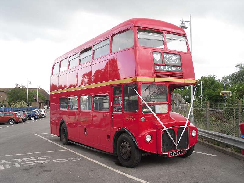 Routemaster bus RM1799 at Rye