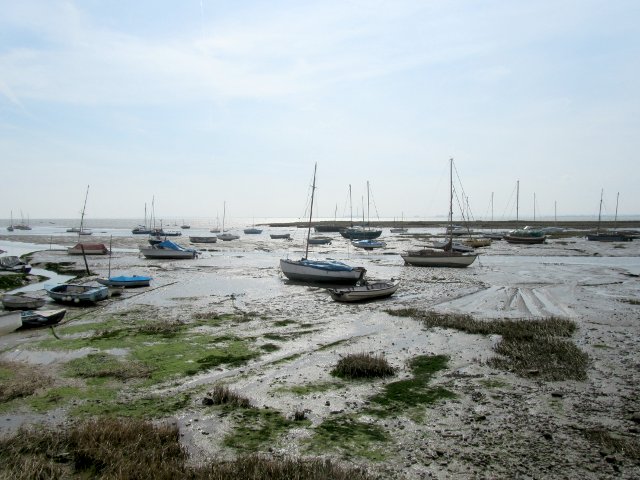 boats at Leigh On Sea
