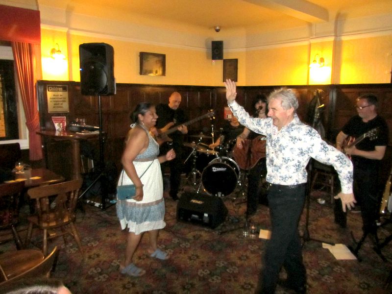 Exotic dancing at The British Oak