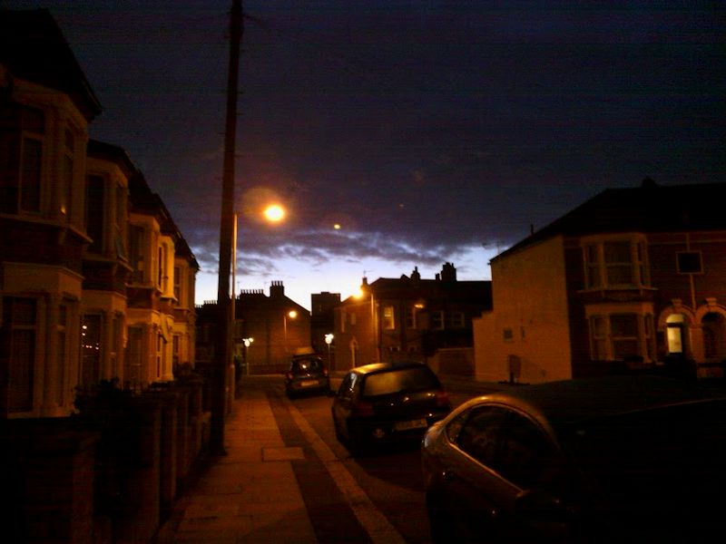 30 minutes before sunrise in Catford