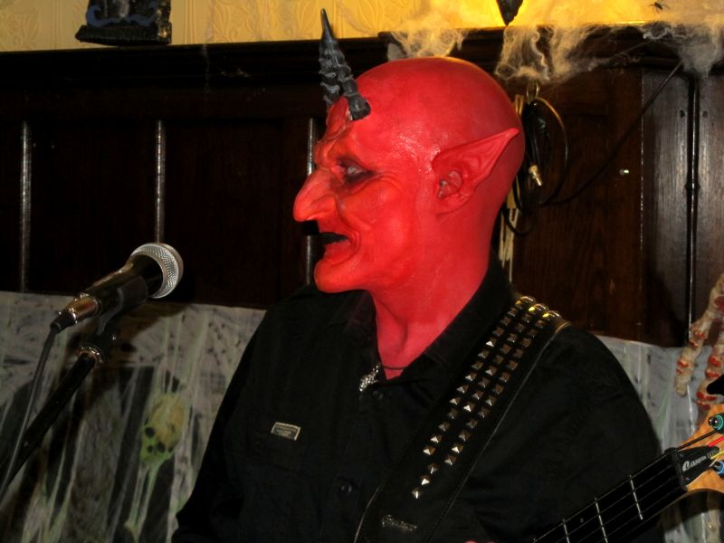 Matt - a devil on the bass guitar