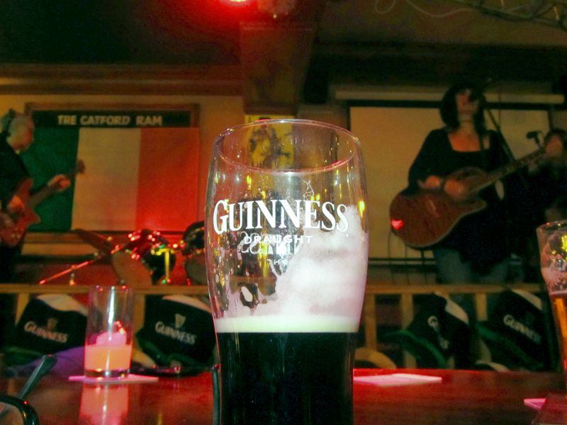 Guinness and great music