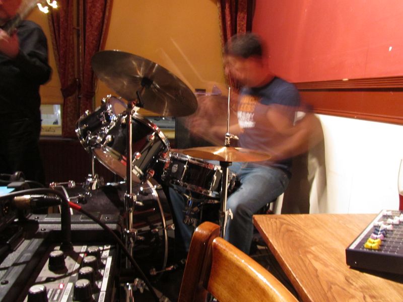 high speed drumming from Matt Sharp