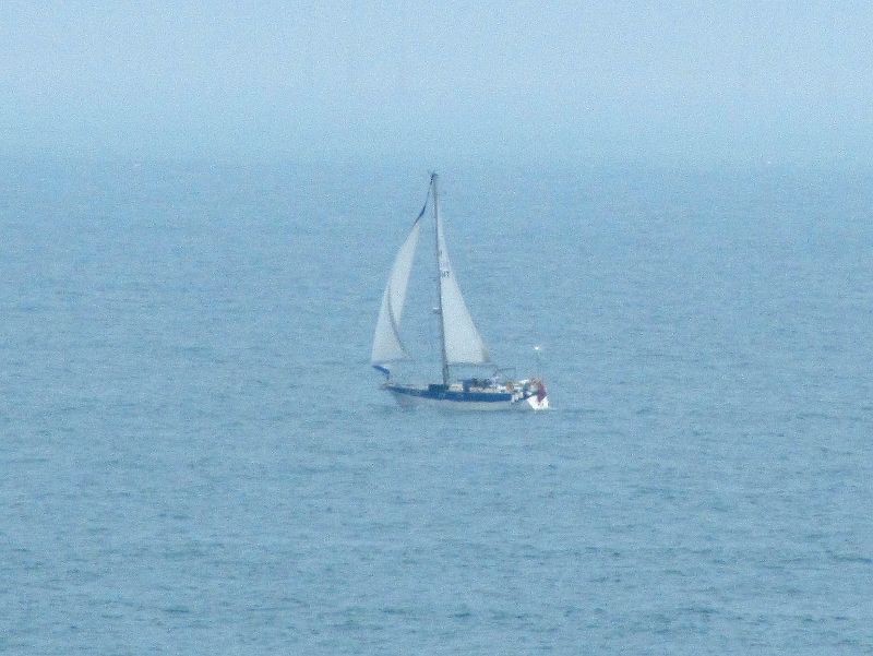 sailing boat off Margate