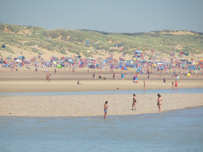 the beach at Camber sands