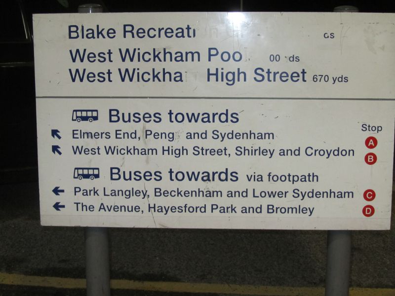 This way to the West Wickham Poo :-)