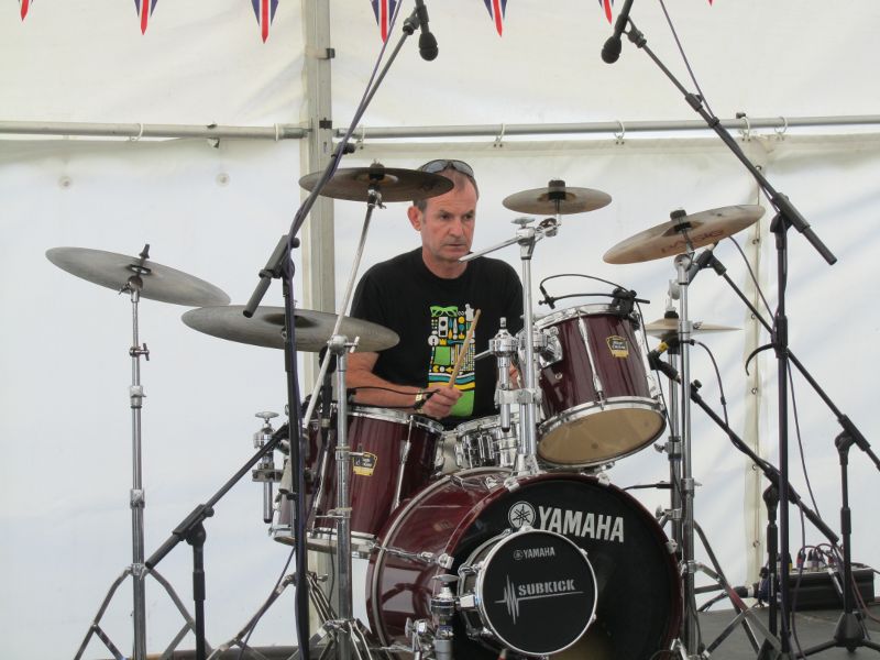 Paul - guest drummer for Jo Bangles band