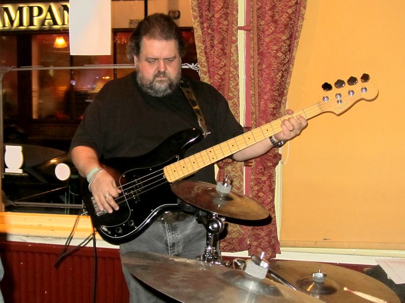 Dave Etheridge on bass