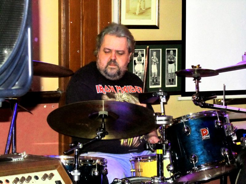 Dave Etheridge on drums