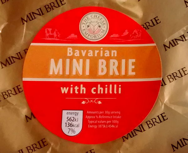 Brie with chilli