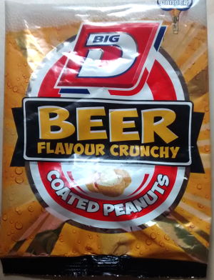 beer flavoured peanuts