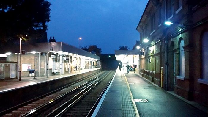 atford Bridge station at
                  06:26 on Wednesday 24th Sept 2014