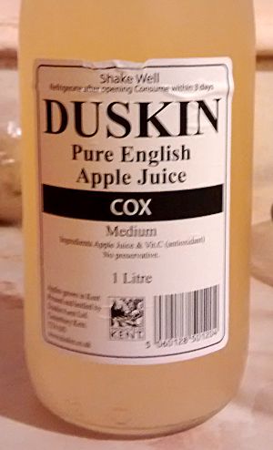 delicious apple juice