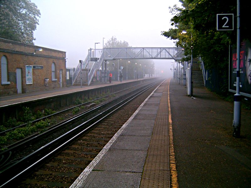 foggy Catford Bridge
