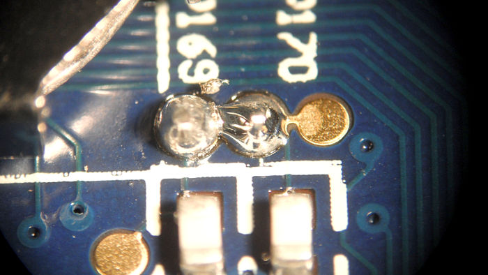 solder blob