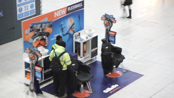 Waterloo concourse Friday 20th
                          February 2015