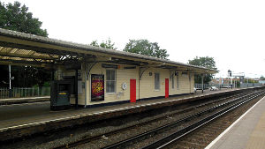 island platform at Wandsworth
                                    Town station