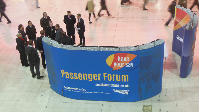 meet the managers at
                    Waterloo station
