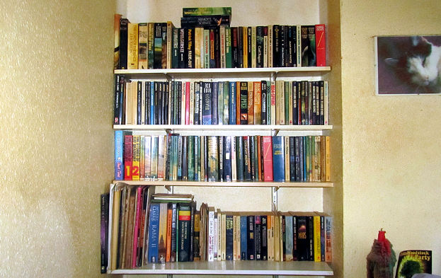 book shelves