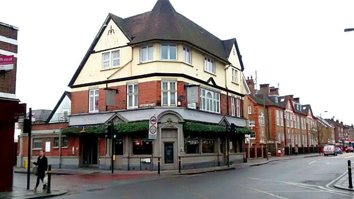 The Wandle pub in
                          Earlsfield
