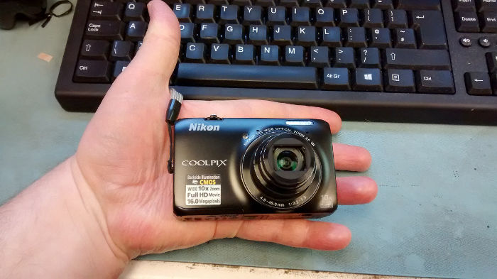 My new Nikon
                              S6300 camera
