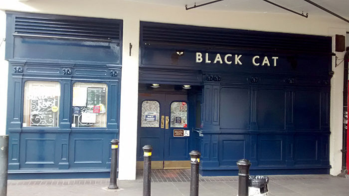 The Black Cat -
                            the new name for The Catford Ram