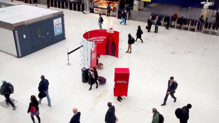 Waterloo station
                            concourse 11th May 2015