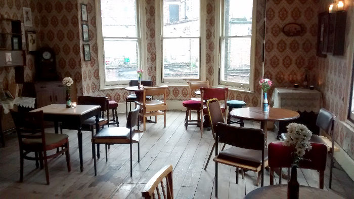 upstairs room at
                            The Catford Constitutional Club