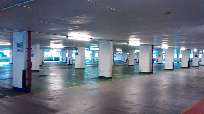 empty car park