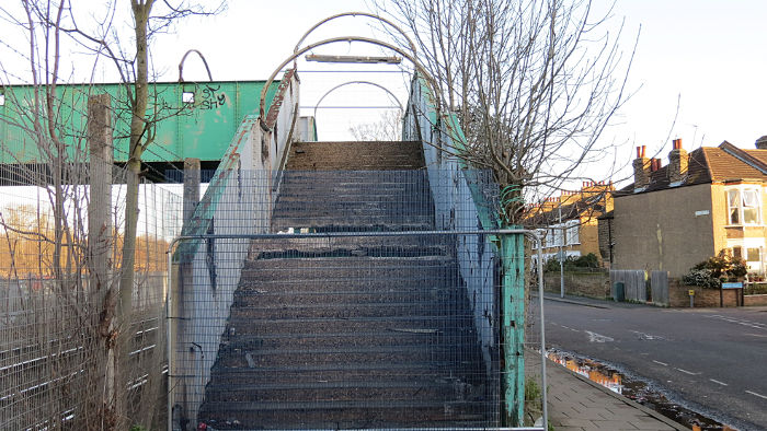 south side stairs
