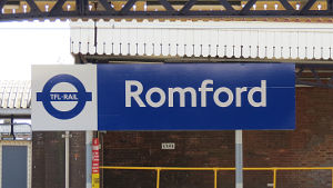 Romford LT Rail station