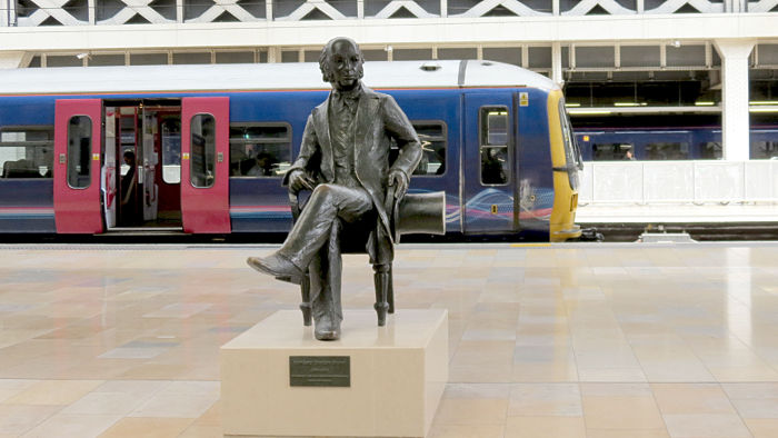 Isambard Kingdom
                              Brunel at Paddington station