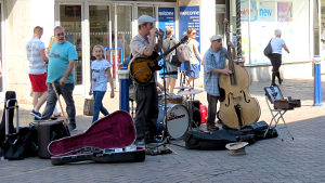 busking in Eastbourne