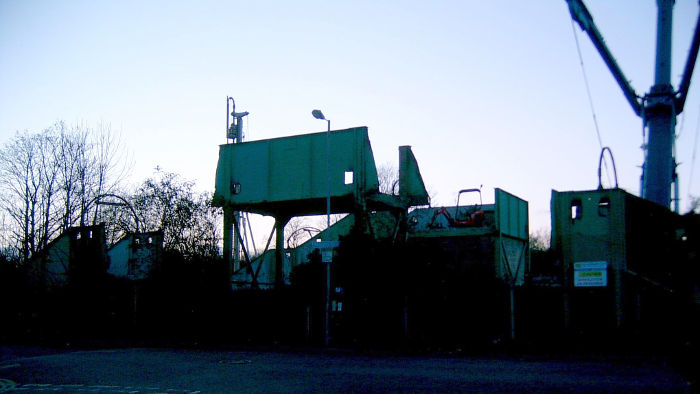 not much foot bridge
                          left to the old Catford Stadium