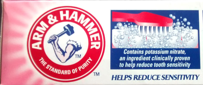 Arm And Hammer
                              toothpaste